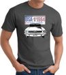 Ford Mustang T-Shirt - USA 1964 Country Adult Charcoal Tee Shirt