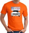 Ford Mustang T-Shirt - USA 1964 Country Adult Orange Tee Shirt