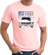 Ford Mustang T-Shirt - USA 1964 Country Adult Pink Tee Shirt