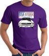 Ford Mustang T-Shirt - USA 1964 Country Adult Purple Tee Shirt