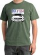 Ford Mustang T-Shirt USA 1964 Country Pigment Dyed Tee Olive