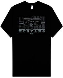 Ford Mustang T-Shirts - Legend Honeycomb Grille Adult Tall Size Tees Ford Mustang T-Shirts - Legend Honeycomb Grille Adult Tall Size Tees