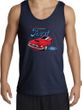 Ford Mustang Tank Top - Chairman Of The Ford Adult Navy Tanktop