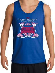 Ford Mustang Tank Top - Girls Run Wild Adult Royal Tanktop Ford Mustang Tank Top - Girls Run Wild Adult Royal Tanktop