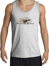 Ford Mustang Tank Top - Make It My Mustang Grill Adult Ash Tanktop Ford Mustang Tank Top - Make It My Mustang Grill Adult Ash Tanktop