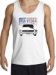 Ford Mustang Tank Top - USA 1964 Country Adult White Tanktop