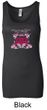 Ford Mustang Tanktop Girls Run Wild Ladies Longer Length Tank Top
