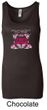 Ford Mustang Tanktop Girls Run Wild Ladies Longer Length Tank Top