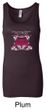 Ford Mustang Tanktop Girls Run Wild Ladies Longer Length Tank Top