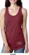 Ford Mustang with Grill Bottom Print Ladies Ideal Tank Top
