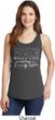 Ford Mustang with Grill Ladies Tank Top