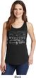 Ford Mustang with Grill Ladies Tank Top