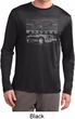 Ford Mustang with Grill Mens Moisture Wicking Long Sleeve Shirt