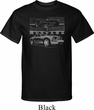 Ford Mustang with Grill Mens Tall Shirt