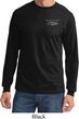 Ford Mustang with Grill Pocket Print Long Sleeve Shirt