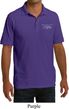 Ford Mustang with Grill Pocket Print Mens Pique Polo Shirt
