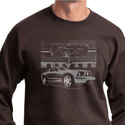 Ford Mustang with Grill Sweatshirt