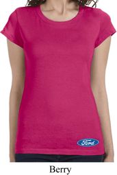 Ford Oval Bottom Print Ladies Ford Shirts