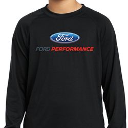 Ford Performance Parts Kids Dry Wicking Long Sleeve Shirt