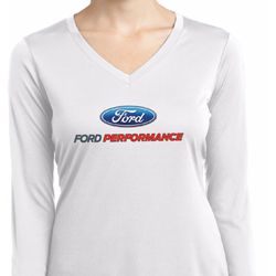 Ford Performance Parts Ladies Dry Wicking Long Sleeve Shirt