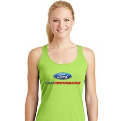 Ford Performance Parts Ladies Dry Wicking Racerback Tank Top