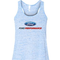 Ford Performance Parts Ladies Flowy Racerback Tanktop