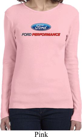 Ford Performance Parts Ladies Long Sleeve Shirt