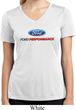Ford Performance Parts Ladies Moisture Wicking V-neck Shirt