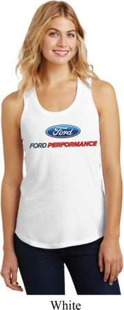 Ford Performance Parts Ladies Racerback Tank Top
