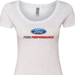 Ford Performance Parts Ladies Scoop Neck Shirt