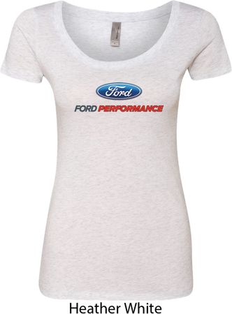 Ford Performance Parts Ladies Scoop Neck Shirt