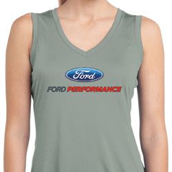 Ford Performance Parts Ladies Sleeveless Moisture Wicking Shirt
