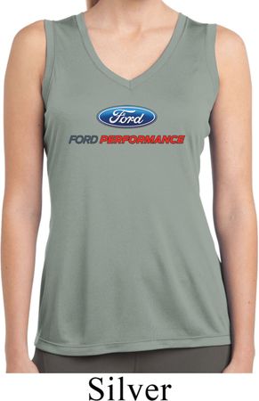 Ford Performance Parts Ladies Sleeveless Moisture Wicking Shirt