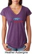 Ford Performance Parts Ladies Tri Blend V-Neck Shirt