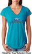 Ford Performance Parts Ladies Tri Blend V-Neck Shirt