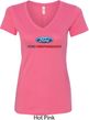 Ford Performance Parts Ladies V-Neck Shirt