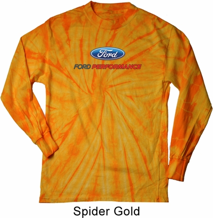Ford Performance Parts Long Sleeve Tie Dye Shirt