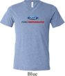 Ford Performance Parts Mens Tri Blend V-neck Shirt