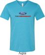 Ford Performance Parts Mens Tri Blend V-neck Shirt