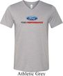 Ford Performance Parts Mens Tri Blend V-neck Shirt
