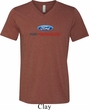 Ford Performance Parts Mens Tri Blend V-neck Shirt