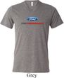 Ford Performance Parts Mens Tri Blend V-neck Shirt