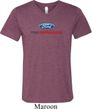 Ford Performance Parts Mens Tri Blend V-neck Shirt