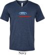 Ford Performance Parts Mens Tri Blend V-neck Shirt