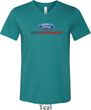 Ford Performance Parts Mens Tri Blend V-neck Shirt