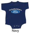 Ford Romper My Daddy Drives a Ford Infant Baby Creeper