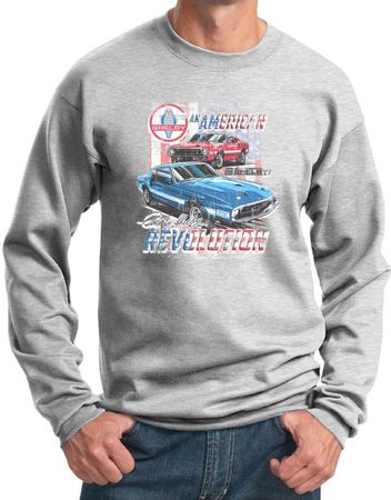 Ford Shelby Mustang Sweatshirt American Revolution Sweatshirt