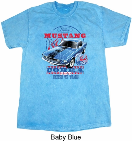 Ford Shirt 1968 Cobra Jet Mineral Tie Dye Shirt