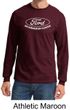 Ford Shirt Distressed An American Classic Adult Long Sleeve Shirt