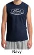 Ford Shirt Distressed An American Classic Adult Muscle Shirt